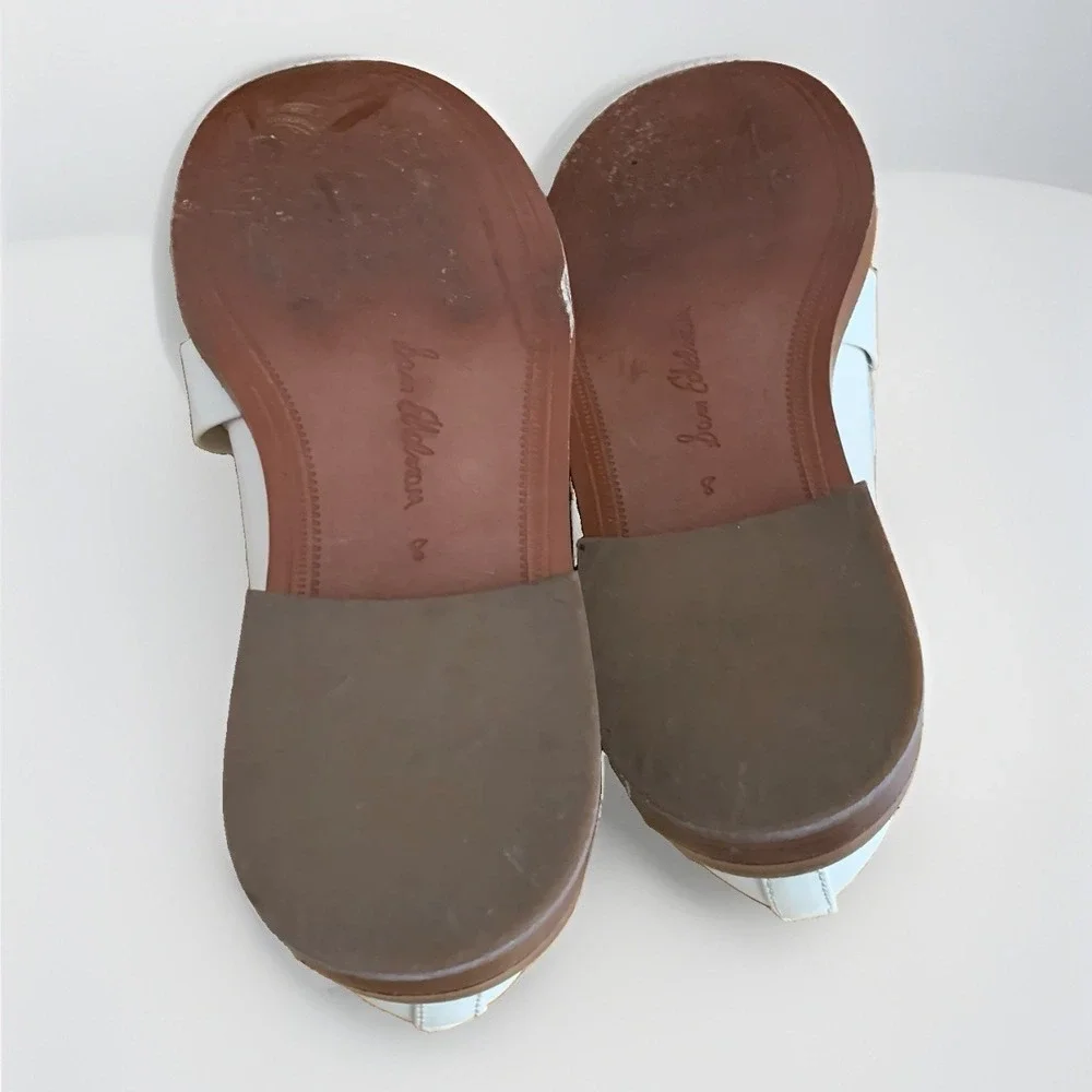 Sam Edelman Christy Loafers‎ Cream Leather Size 8